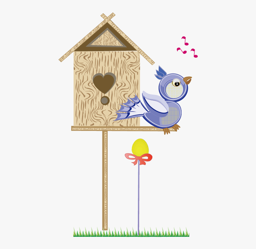 Transparent Birdhouse Clipart Black And White - Nest Box, HD Png Download, Free Download