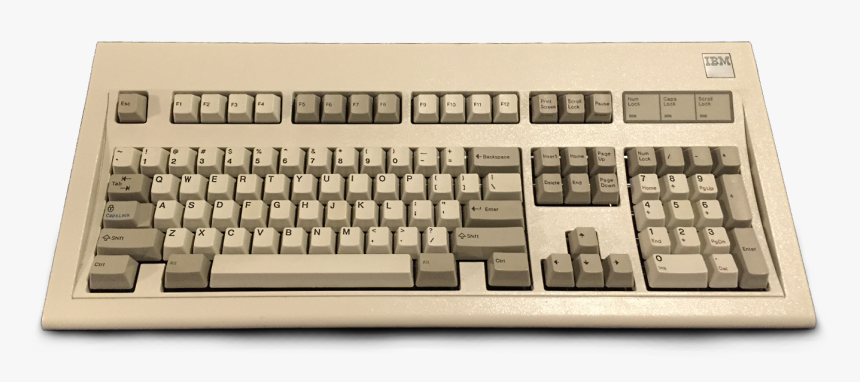 Ibm Model M - Ibm Model M 1986, HD Png Download, Free Download