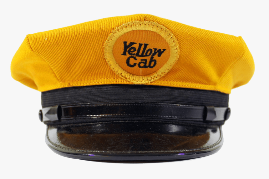 Yellow Cab Taxi Hat Transparent Background - Taxi Hat Transparent, HD Png Download, Free Download