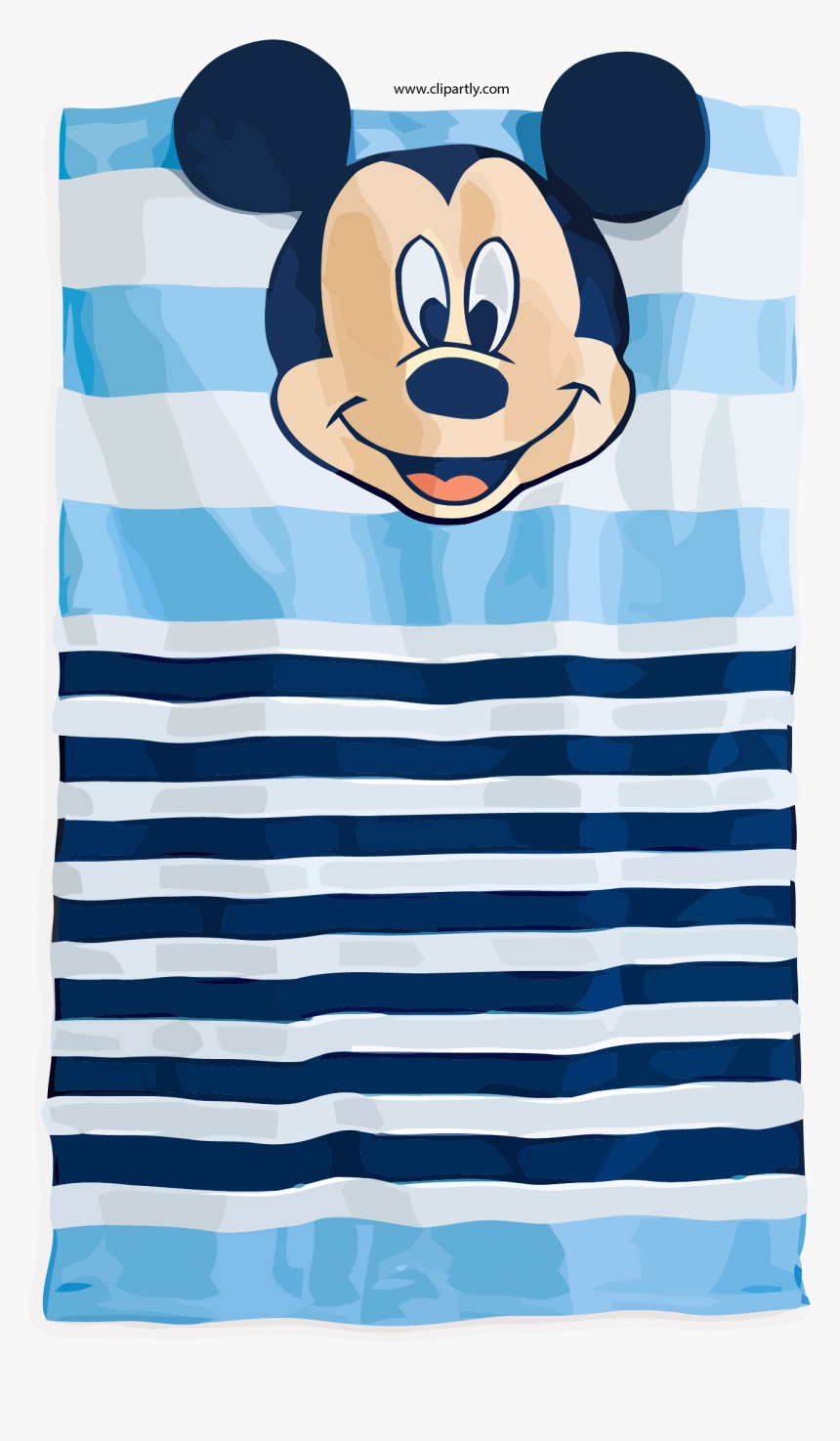 Mickey Blanket Picture Clipart Png - Cartoon, Transparent Png, Free Download