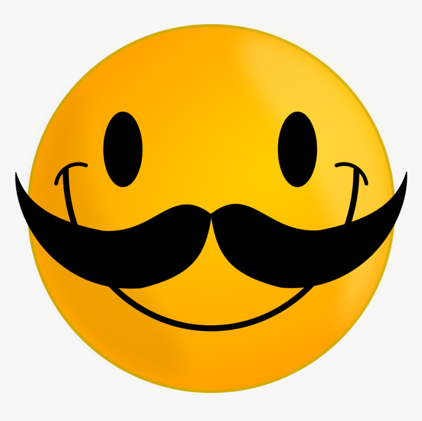 Smile Clipart Free Clipart Images - Smile Moustache, HD Png Download, Free Download