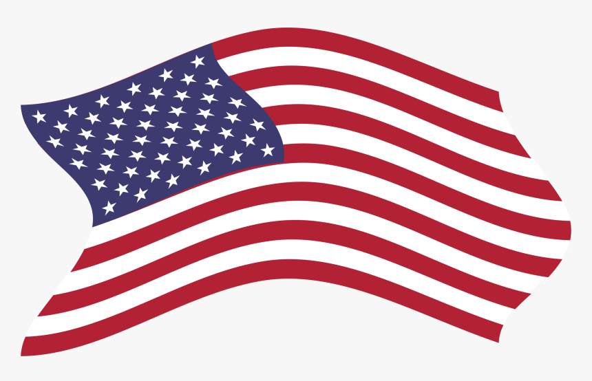 Clip Art American Flag Graphic Small, HD Png Download, Free Download