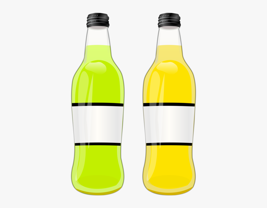Beer Bottle,plastic Bottle,glass Bottle - Soft Drink Bottle Clipart, HD Png Download, Free Download