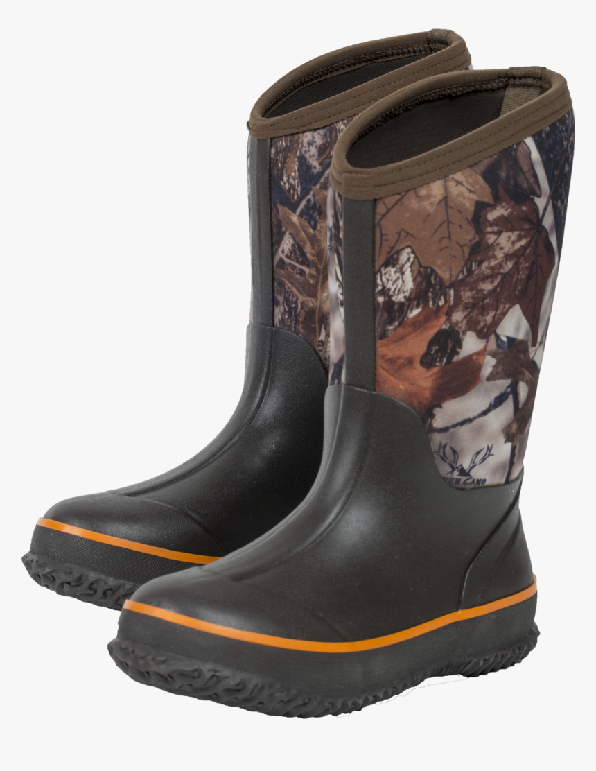 Hunting & Fishing New Zealand Kid"s Mud Stompers - Hunting And Fishing Gumboots, HD Png Download, Free Download