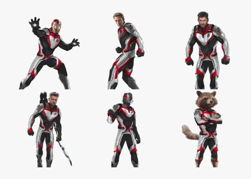 Avengers Endgame Png High-quality Image - Avenger Endgame New Suits, Transparent Png, Free Download