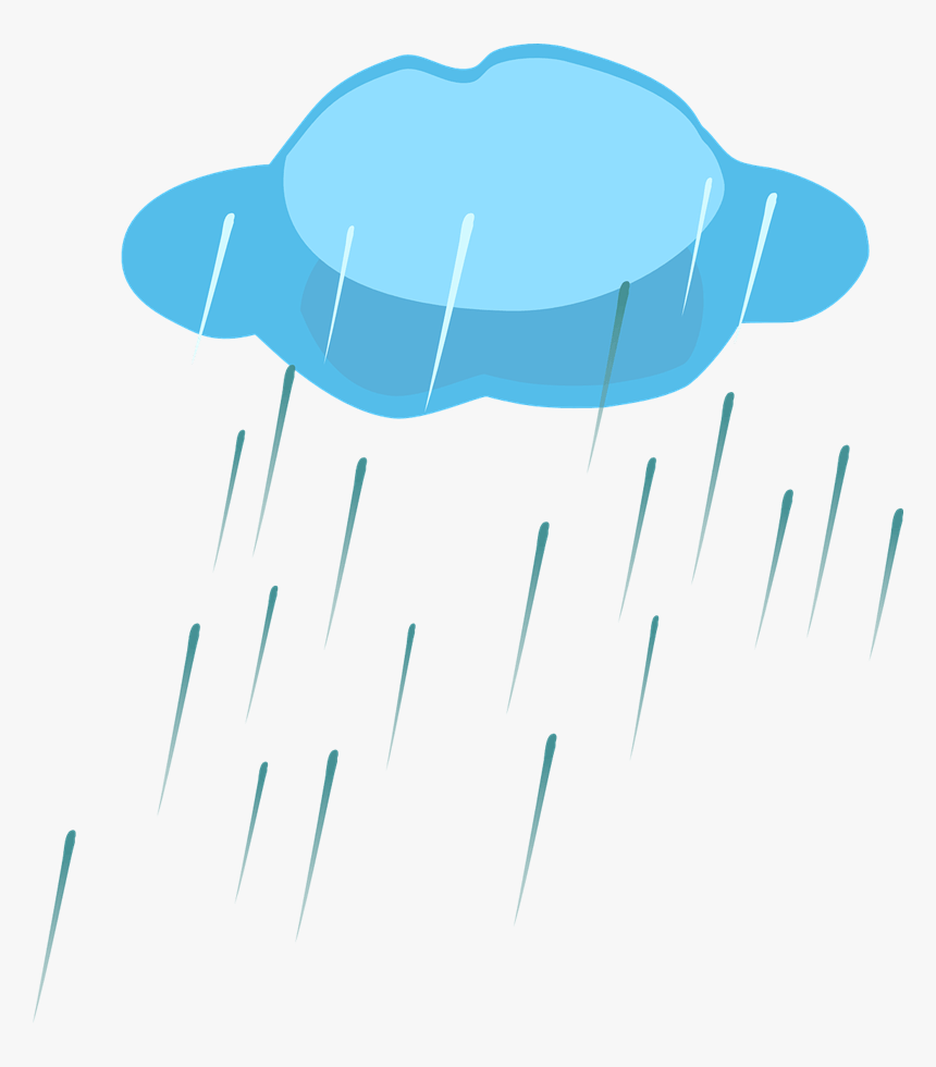 Rain Showers Clip Art - Rain Clipart Png, Transparent Png, Free Download