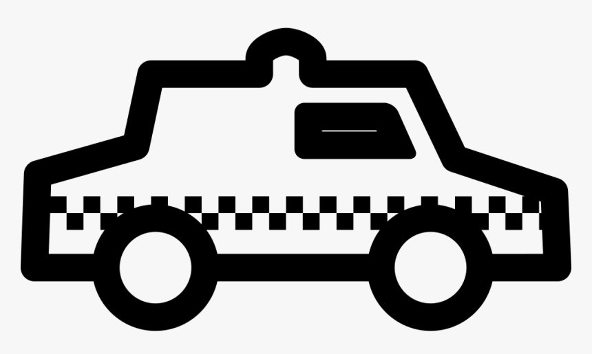 Taxi Cab - Free Airport Shuttle Icon, HD Png Download, Free Download