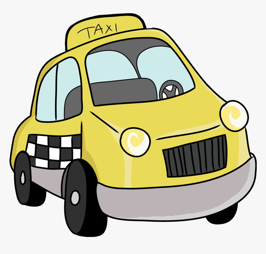 Free To Use Public Domain Cars Clip Art - Taxi Clipart No Background, HD Png Download, Free Download