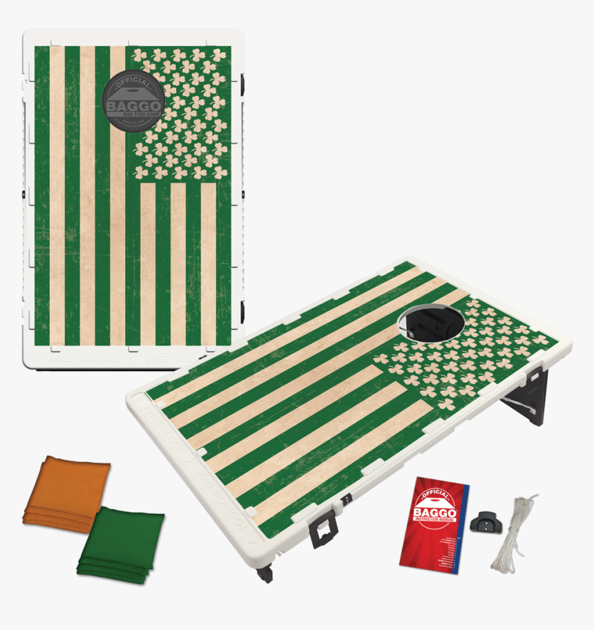Green Irish American Flag"
 Title="green Irish American - Uf Football Toys, HD Png Download, Free Download
