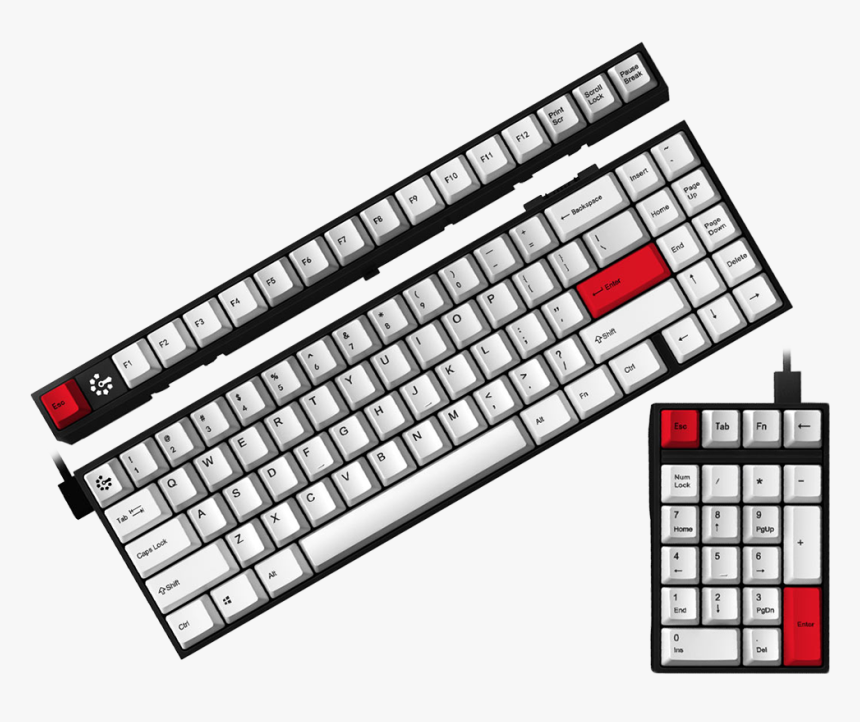 Computer Keyboard Clipart Black And White, HD Png Download, Free Download