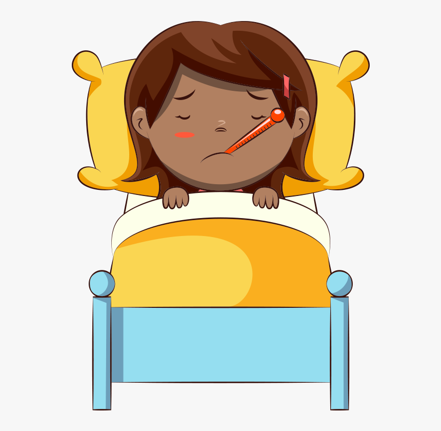 Sick Kid Clipart, HD Png Download, Free Download