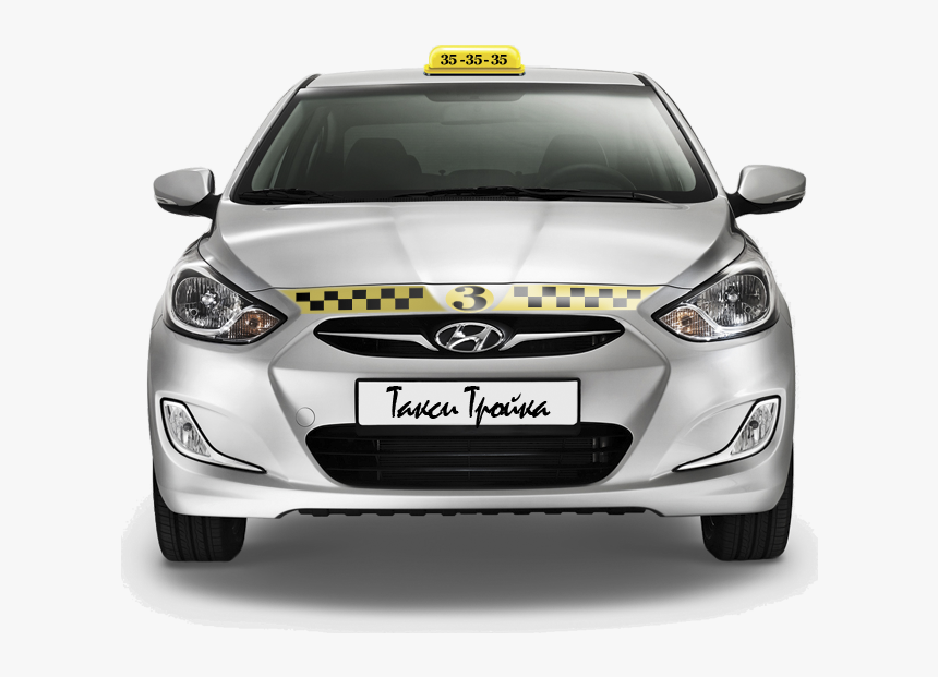 Taxi Png Image - Hyundai Accent 2012 Рестайлинг, Transparent Png, Free Download