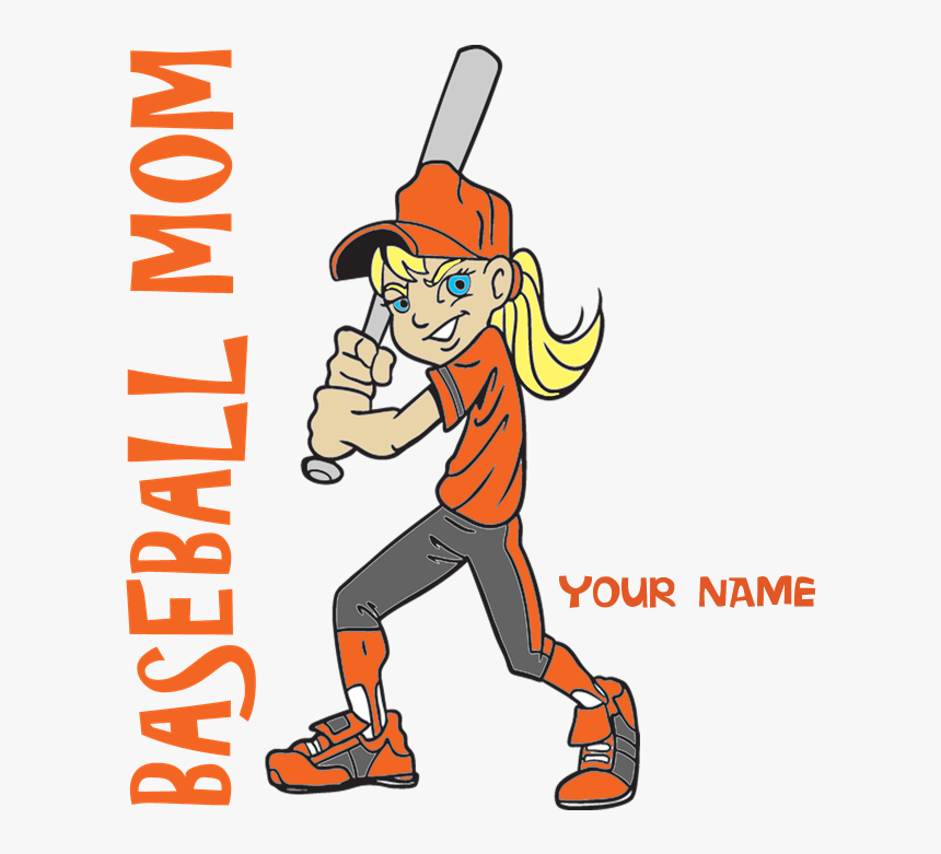 Personalized Baseball Mom Throw Blanket Clipart , Png - Cartoon, Transparent Png, Free Download