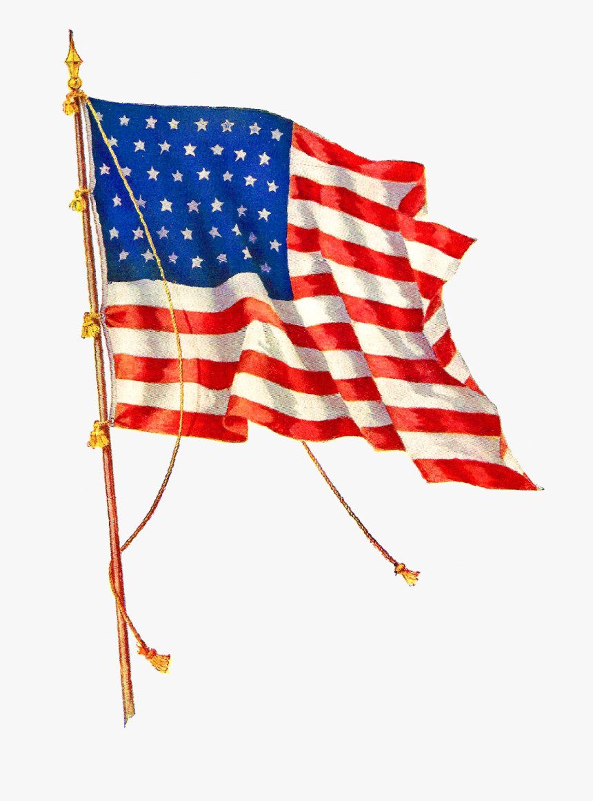 American Flag Download Png - Flag Rope Png, Transparent Png, Free Download