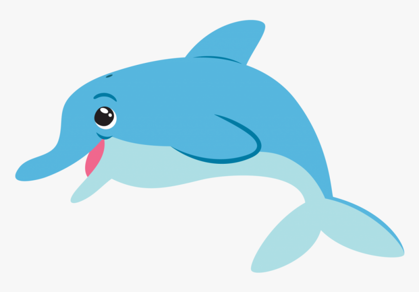 Dolphin Clipart 53 Dolphin Fish Png Images With Transparent - Transparent Background Dolphin Clip Art, Png Download, Free Download