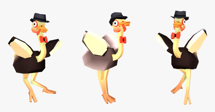 You Are An Ostrich Stumbled Into A Dancing Group - Cartoon, HD Png Download, Free Download