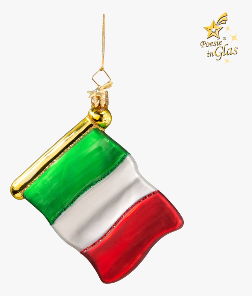 Flag Italy - Italy Flag Christmas Ornament, HD Png Download, Free Download