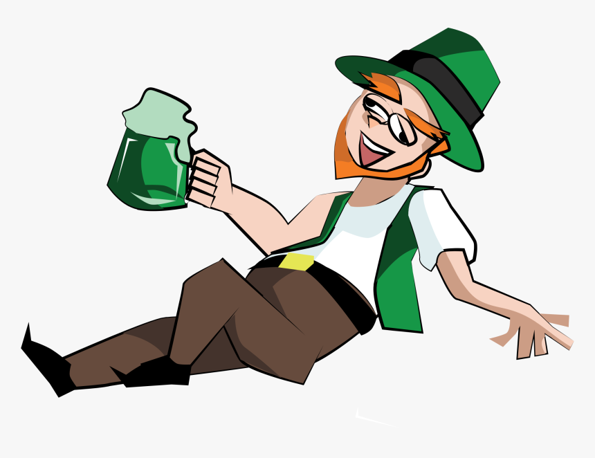 Transparent Leprechaun Clipart - Drunk Png, Png Download, Free Download