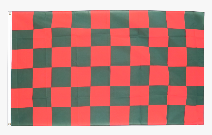 Red Transparent Checkered - Red And Black Racing Flag, HD Png Download, Free Download
