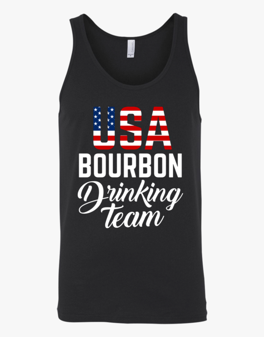 Usa Bourbon Drinking Team Tank Top Apparel - Sleeveless Shirt, HD Png Download, Free Download