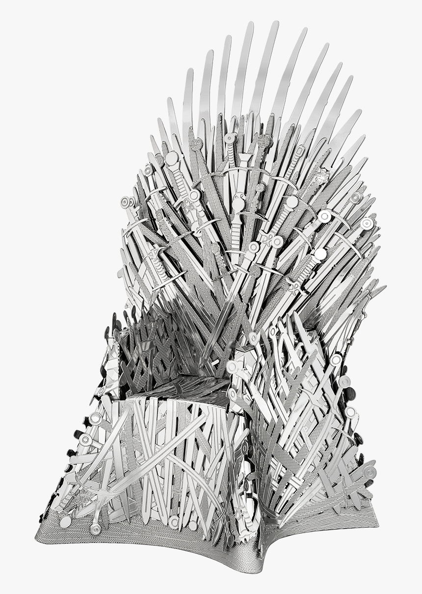 Iron Throne - Metal Earth Iron Throne, HD Png Download, Free Download