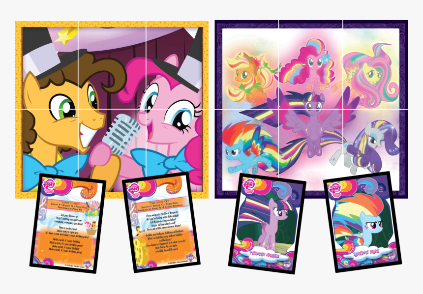 My Little Pony Trading Card Series 3 Puzzle, HD Png Download, Free Download