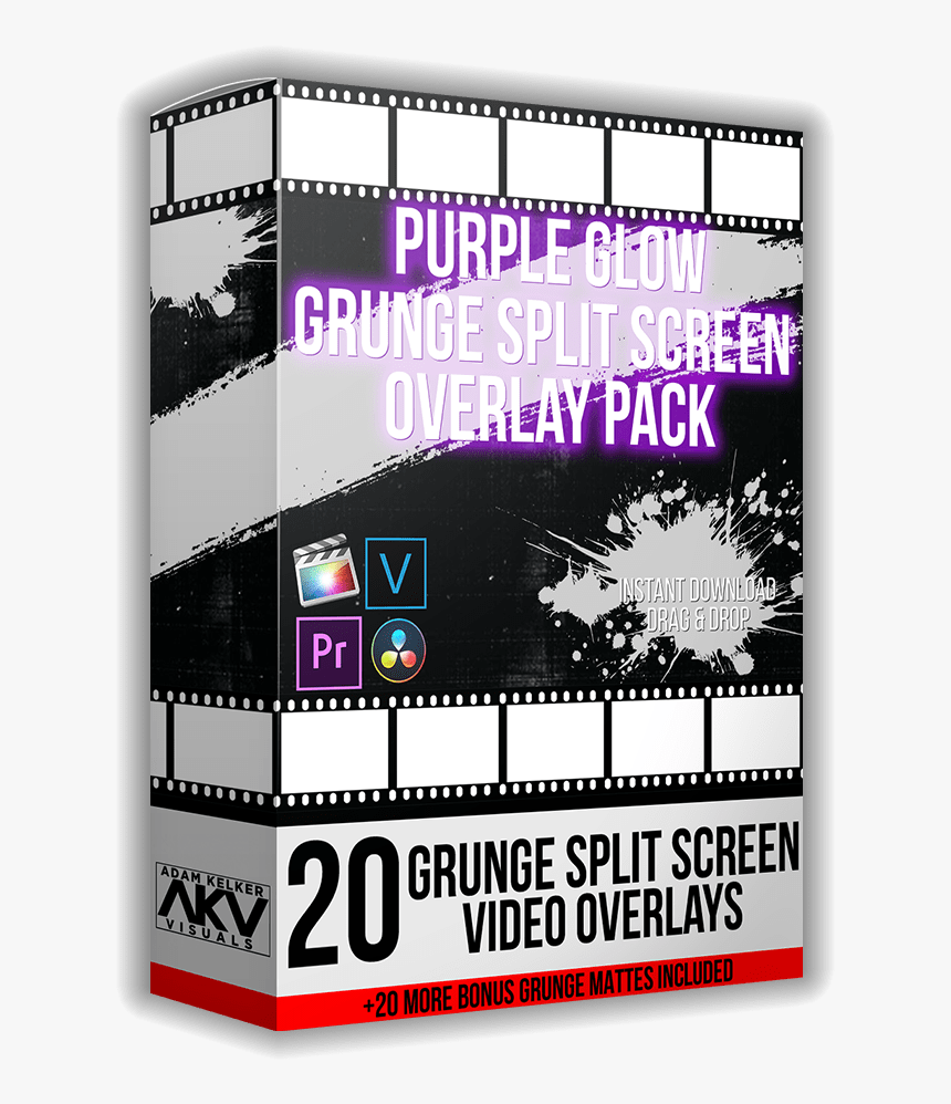 Split Screen Overlays, HD Png Download, Free Download