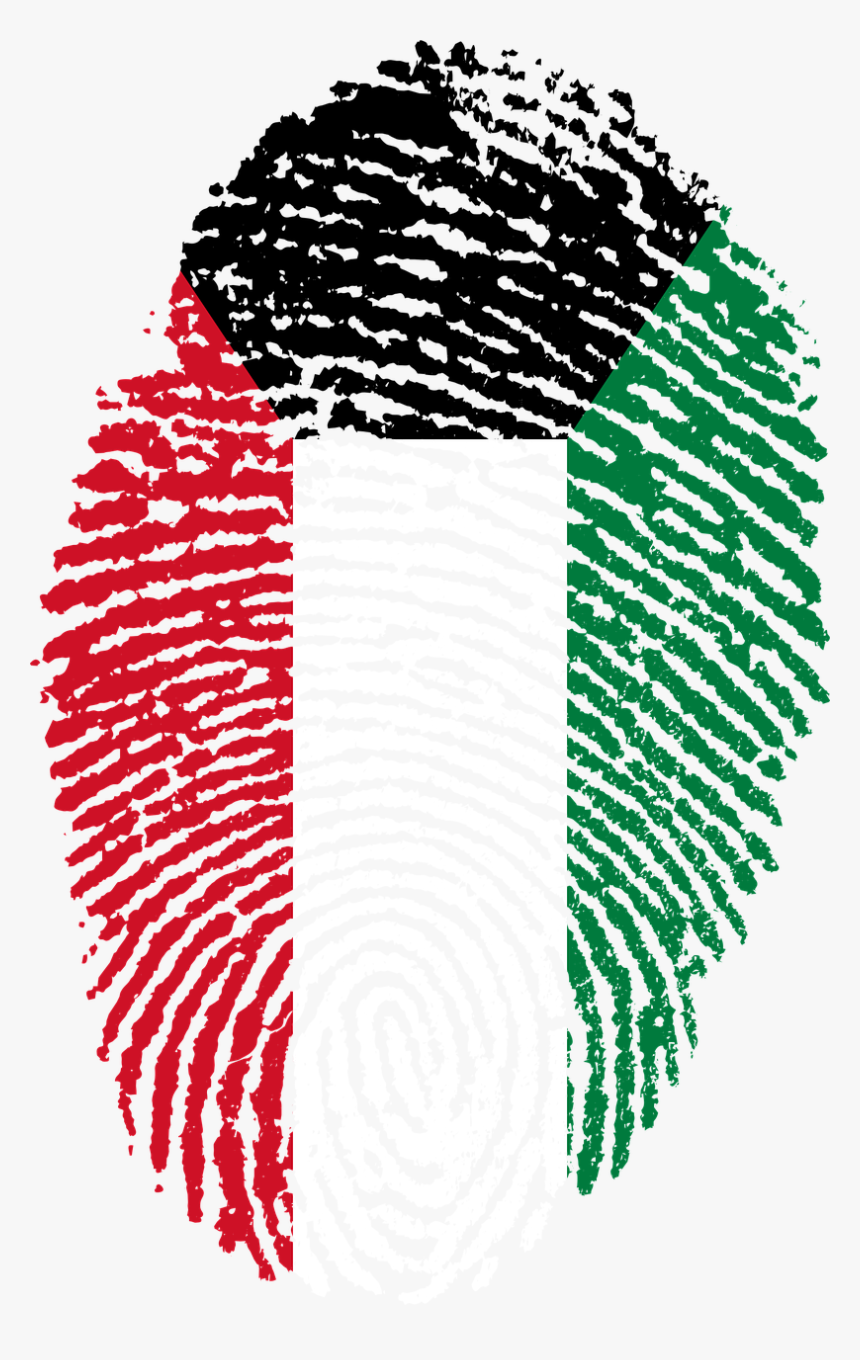 Kuwait Flag Fingerprint, HD Png Download, Free Download