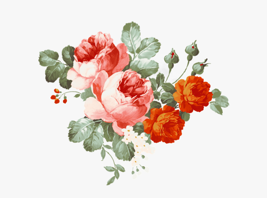 Transparent Flowers Vintage Png, Png Download, Free Download