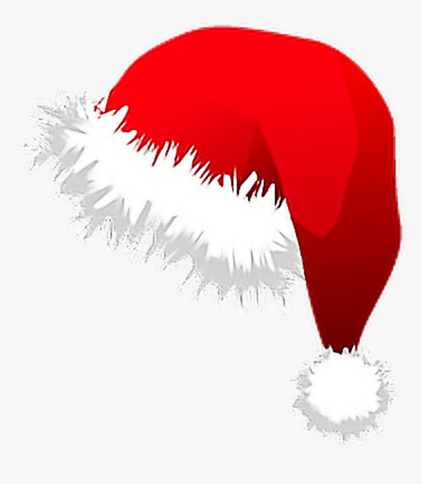 Christmas Hat Sombrero Gorro Navidad Freetoedit - Santa Hat Clipart  Transparent, HD Png Download - kindpng