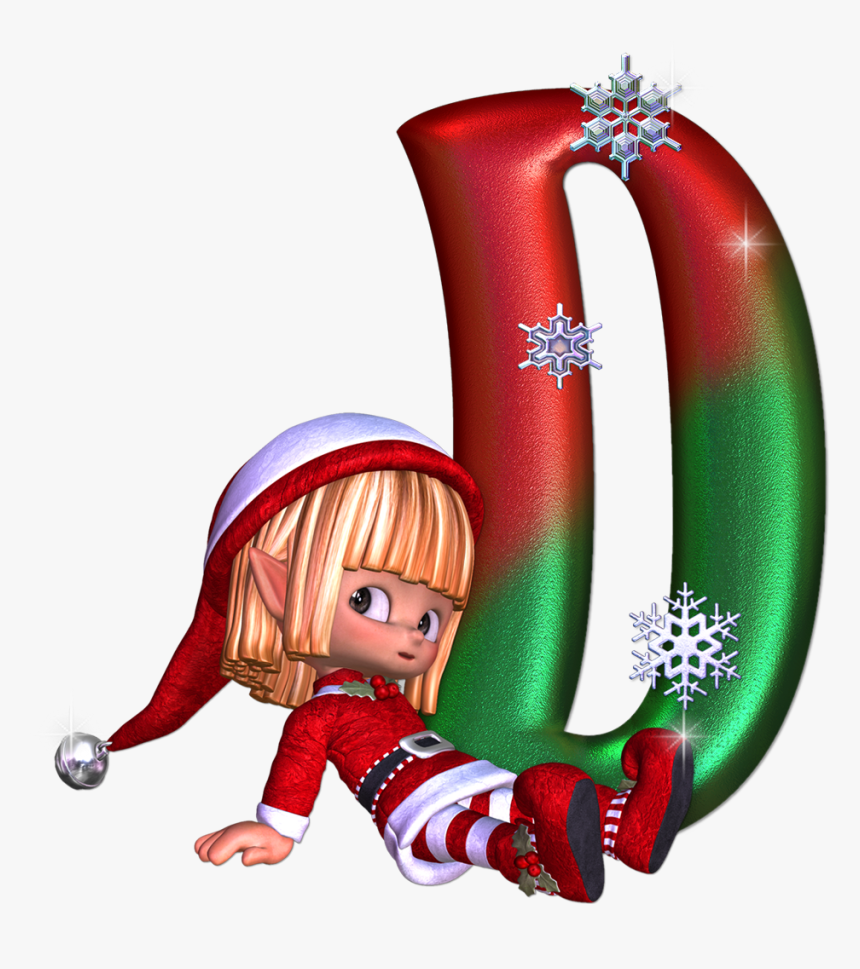 Abecedario Con Elfos De Navidad, HD Png Download, Free Download