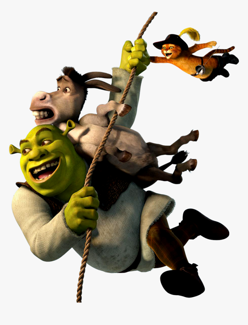 Familia Shrek Png 1 » Png Image - Shrek And Donkey And Puss, Transparent Png, Free Download