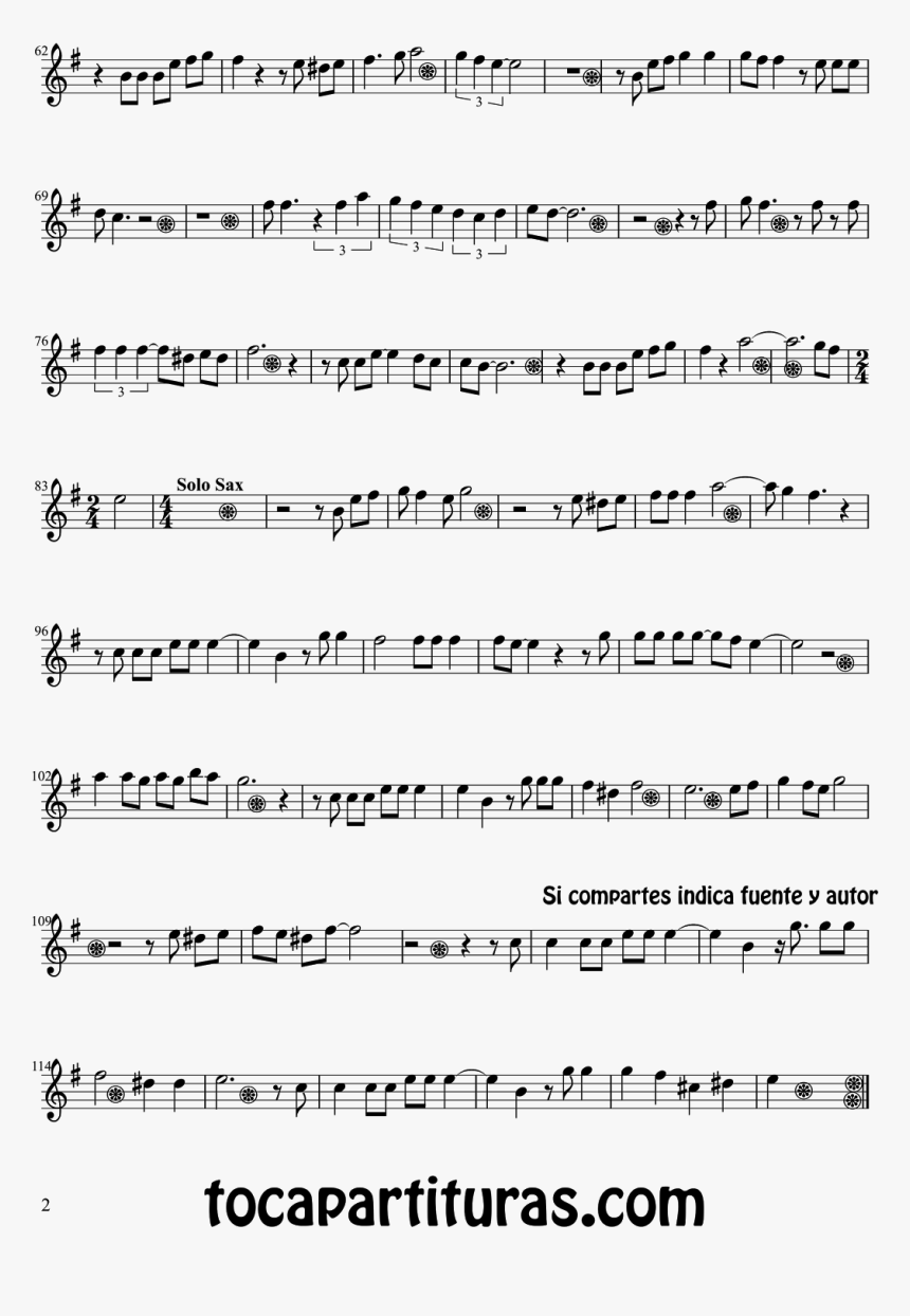 Partitura De Lágrimas Negras Para Clarinete By Sheet - Lagrimas Negras Trompeta Partitura, HD Png Download, Free Download