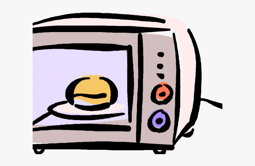 Oven Clipart Baked - Transparent Background Microwave Clipart, HD Png Download, Free Download