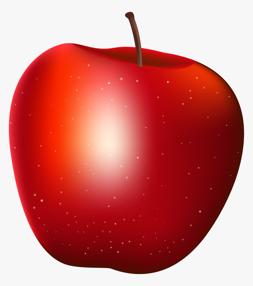 Apple Auglis Painting Red Hand Painted Fruit - Hand Painted Apples Texture, HD Png Download, Free Download