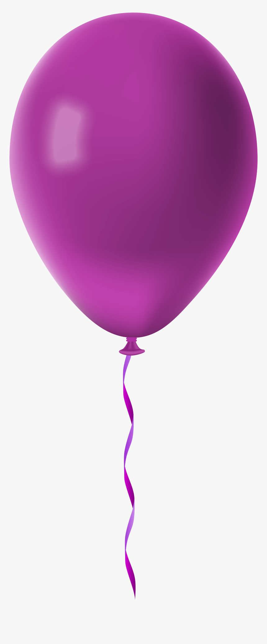 Water Balloon Purple Clip Art - Pink Balloon Transparent, HD Png Download, Free Download