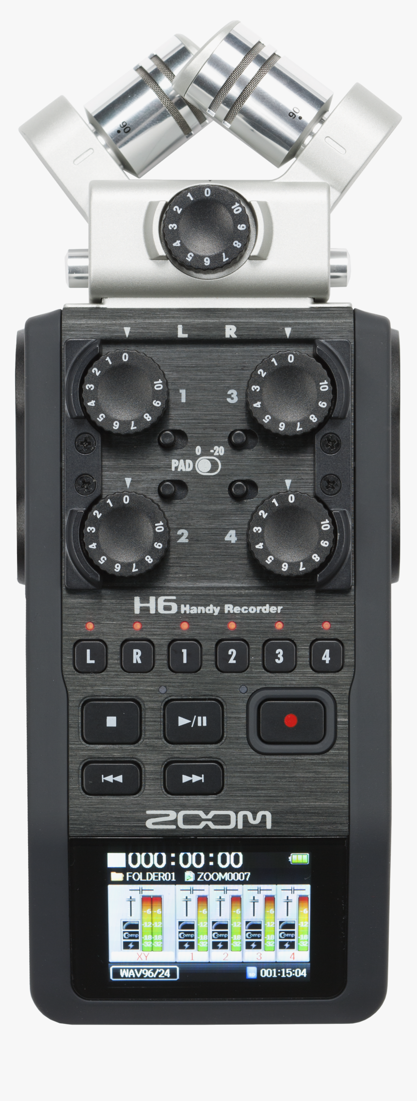 H6 Sound Recorder, HD Png Download, Free Download