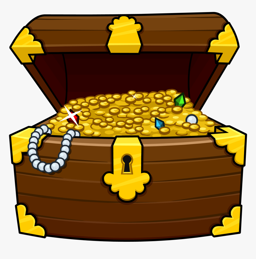 Treasure Chest Png - Clipart Treasure Chest, Transparent Png, Free Download