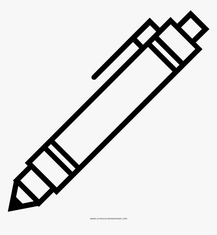Pen Coloring Page, HD Png Download, Free Download