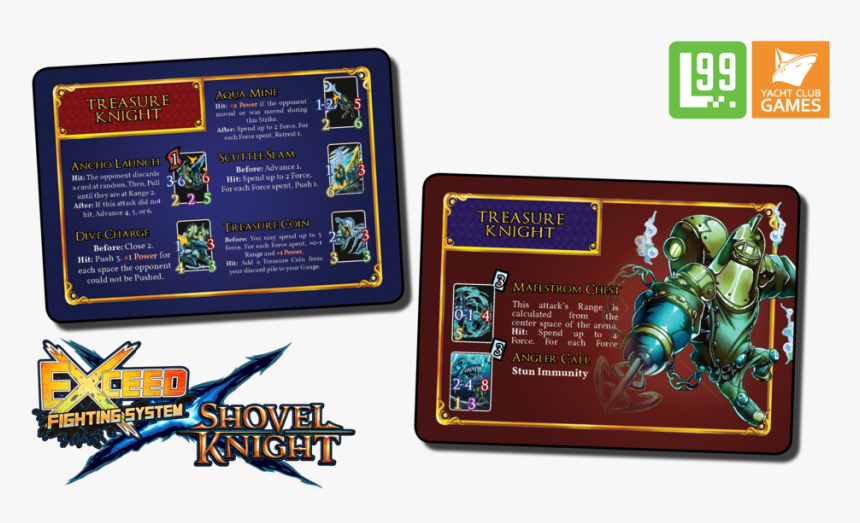 Exceed Card Previews - Exceed Shovel Knight Season 4, HD Png Download, Free Download