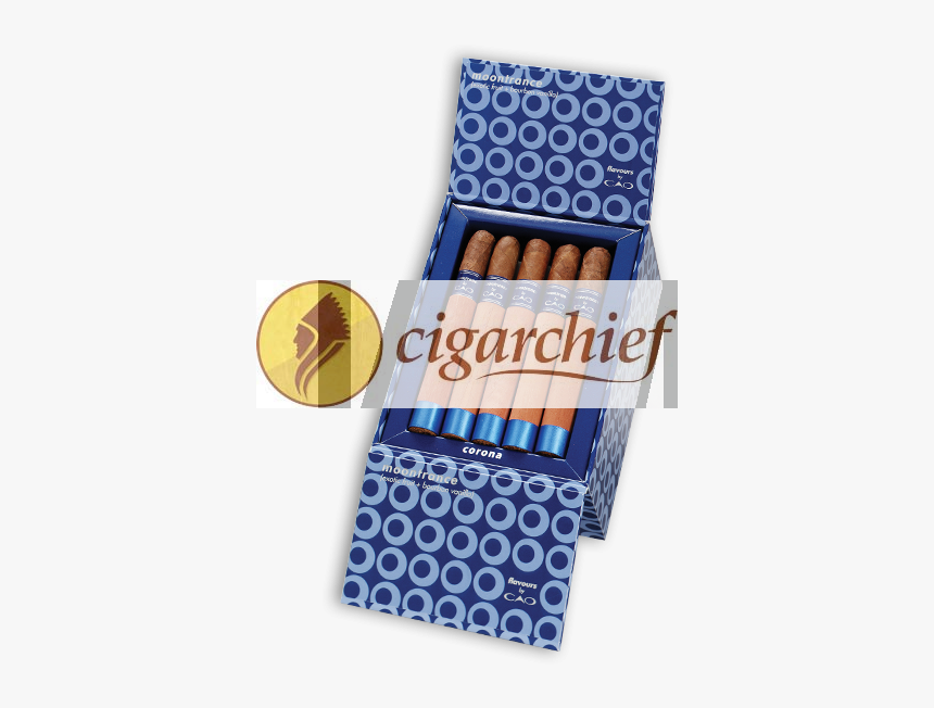 Cao Cigars Moontrance Petit Coronas Box Of 20 Cigars - Watercolor Paint, HD Png Download, Free Download