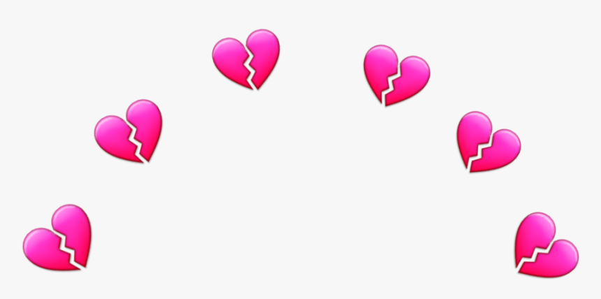 Transparent Heartbreak Emoji Png - Emoji Heart Crown Png, Png Download, Free Download