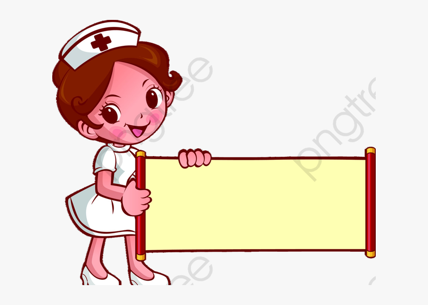 Nurse Hat Clipart Director Nursing - Enfermera En Banco De Sangre, HD Png Download, Free Download