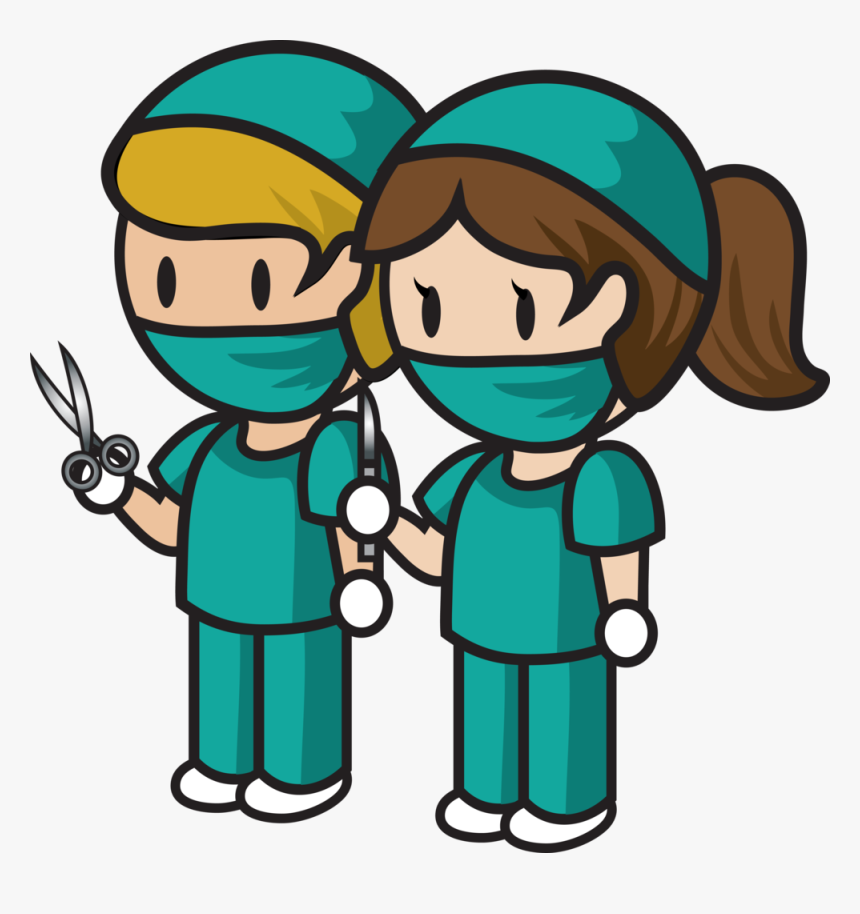 Nursing Clipart Scissors - Surgeon Clipart, HD Png Download, Free Download