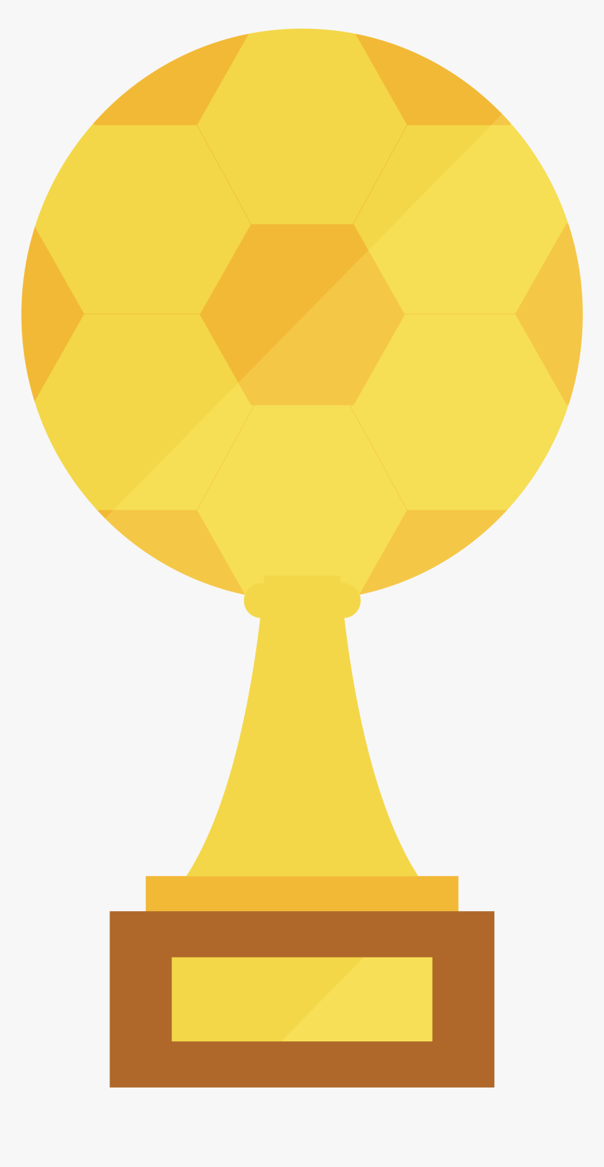 Golden Trophy Png Download - Illustration, Transparent Png, Free Download