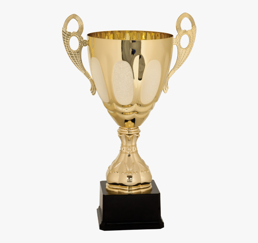 Gold Metal Cup Trophy On A Plastic Weighted Cup Base - Cup Trophies, HD Png Download, Free Download