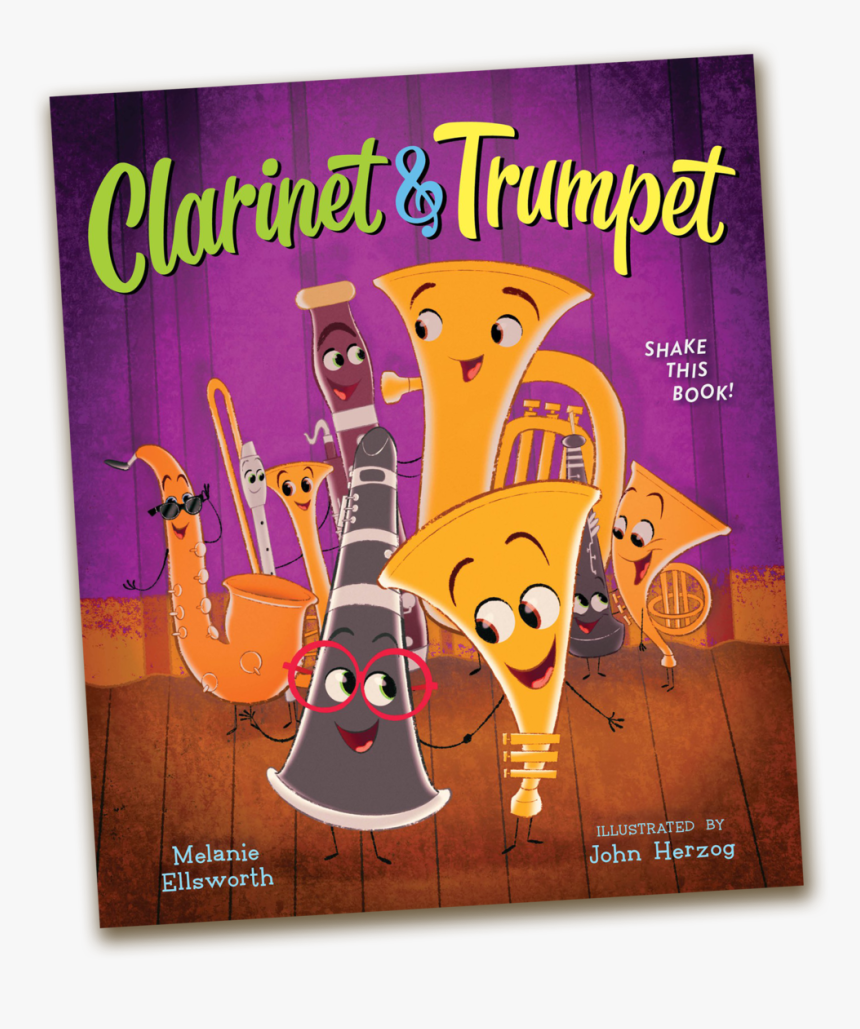 Clarinet And Trumpet Cover - Clarinet And Trumpet (book With Shaker), HD Png Download, Free Download