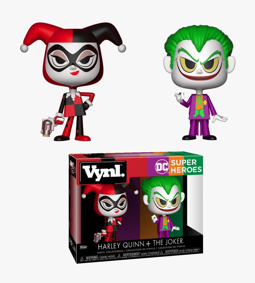 Vinyl Harley Quinn Joker, HD Png Download, Free Download