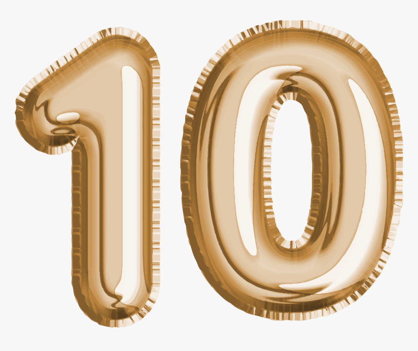 10 Number Png Royalty-free Photo - Transparent Background Number 10 Transparent, Png Download, Free Download