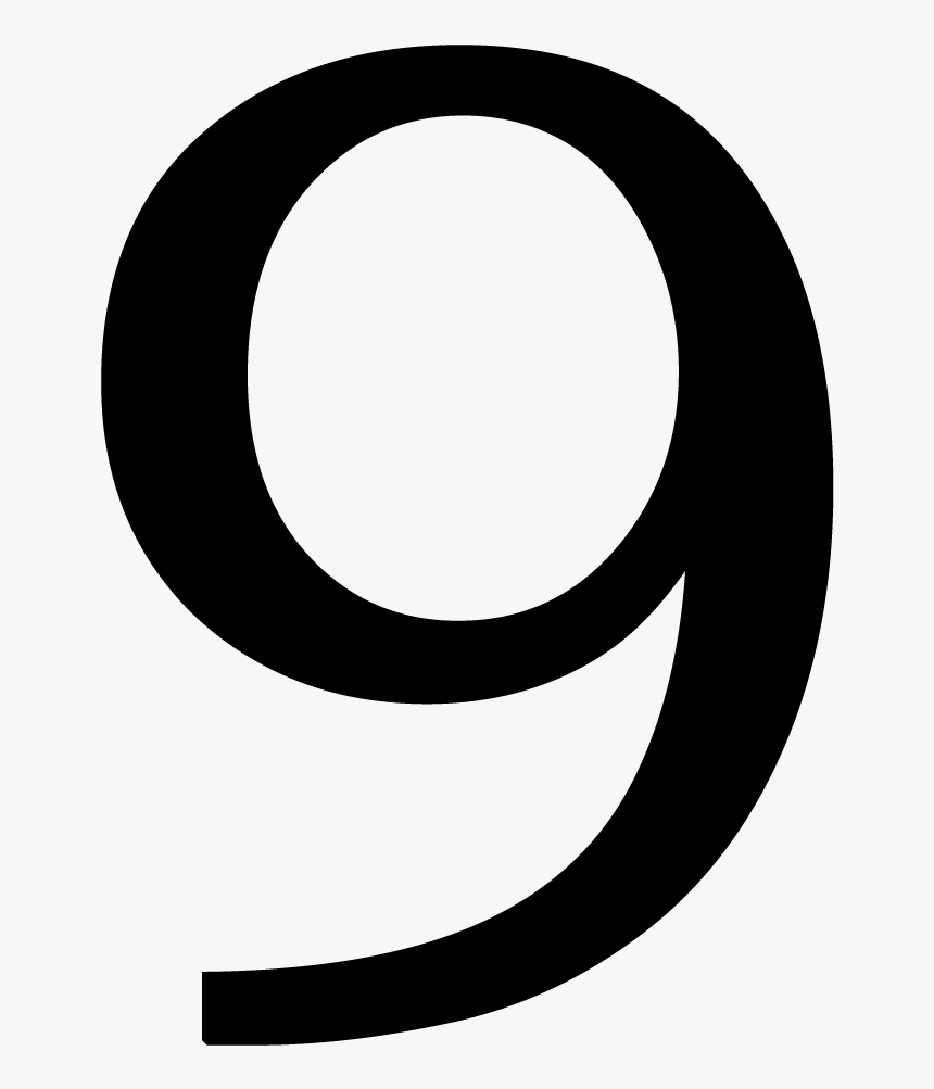 Number 9 Png - Number 9 Transparent, Png Download, Free Download